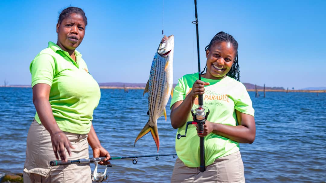 Tiger fishing on Lake Kariba